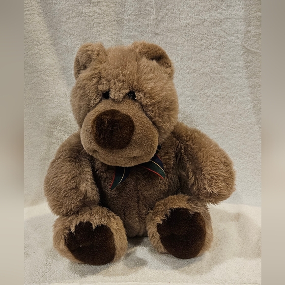 GUND MORTY SITTING BEAR - Picture 1 of 3